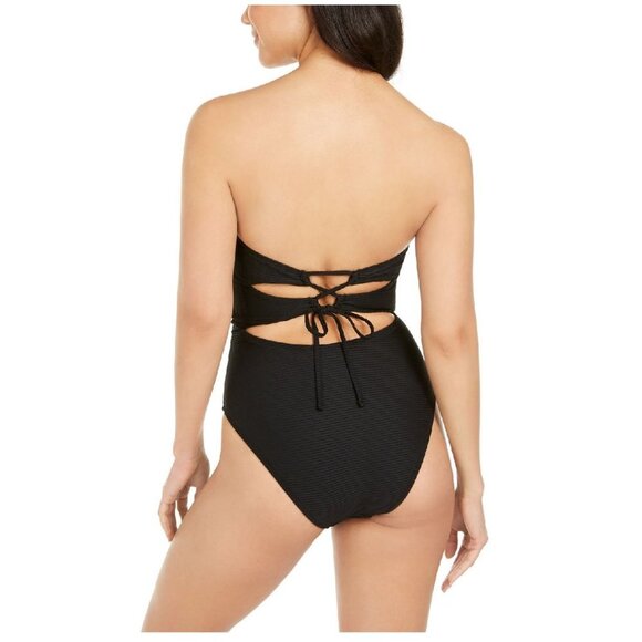 Hula Honey Juniors' Ribbed Swimsuit - Picture 2 of 6